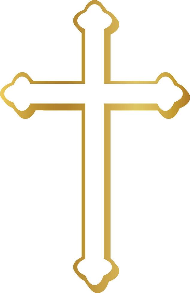 Christian cross Celtic cross Crucifix, christian cross, christianity, gold, golden cross vector