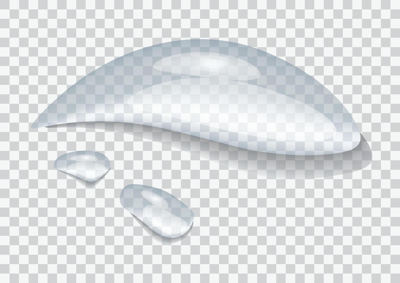 a waterdrop isolated on background vector