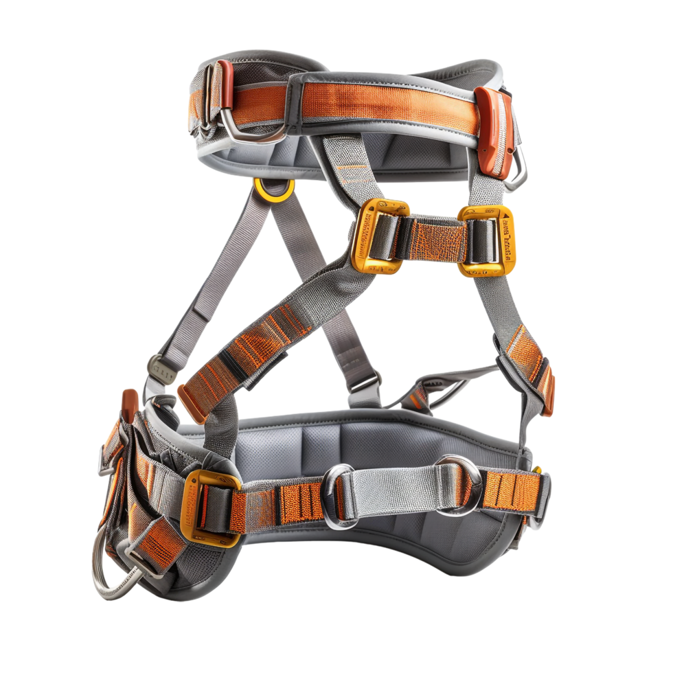 Climbing harness against transparent background png