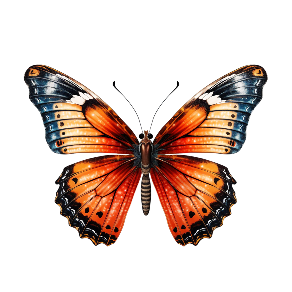 Butterfly isolated against transparent background png