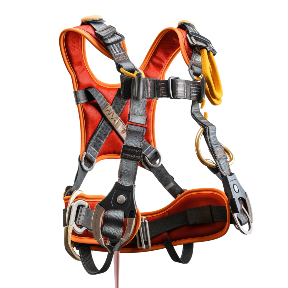 Climbing harness against transparent background png