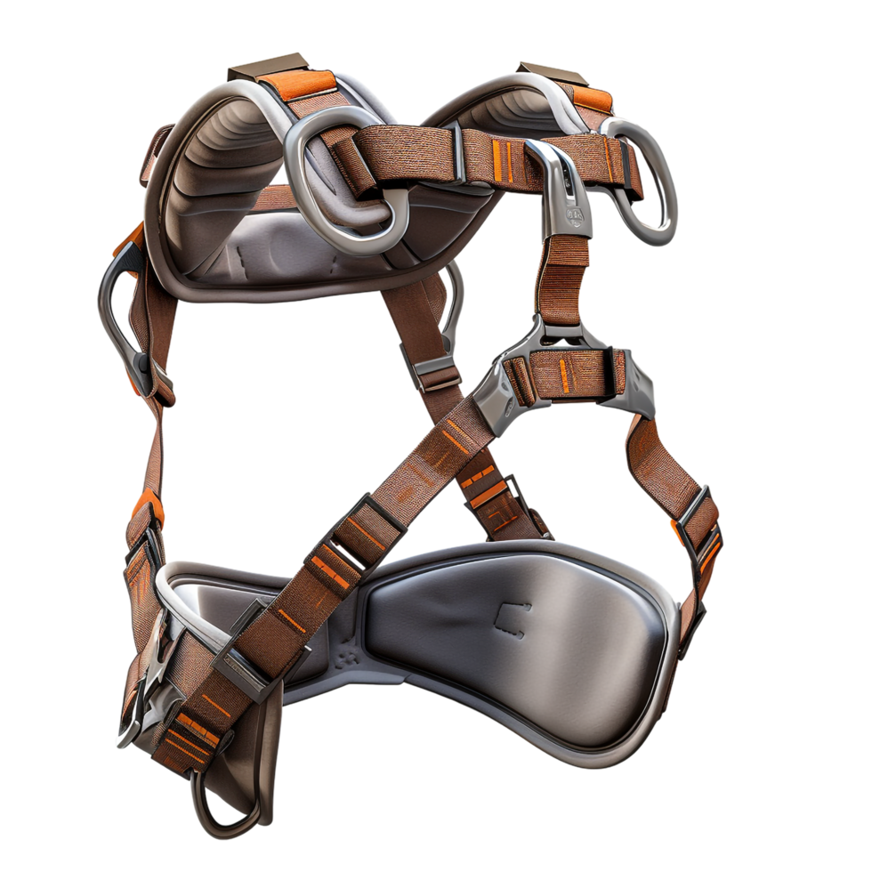 Climbing harness against transparent background png