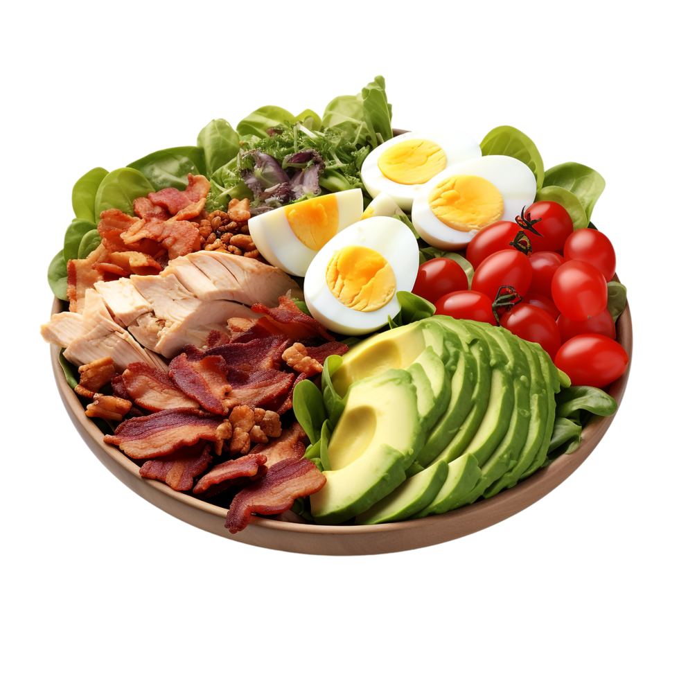 Cobb Salad against transparent background png