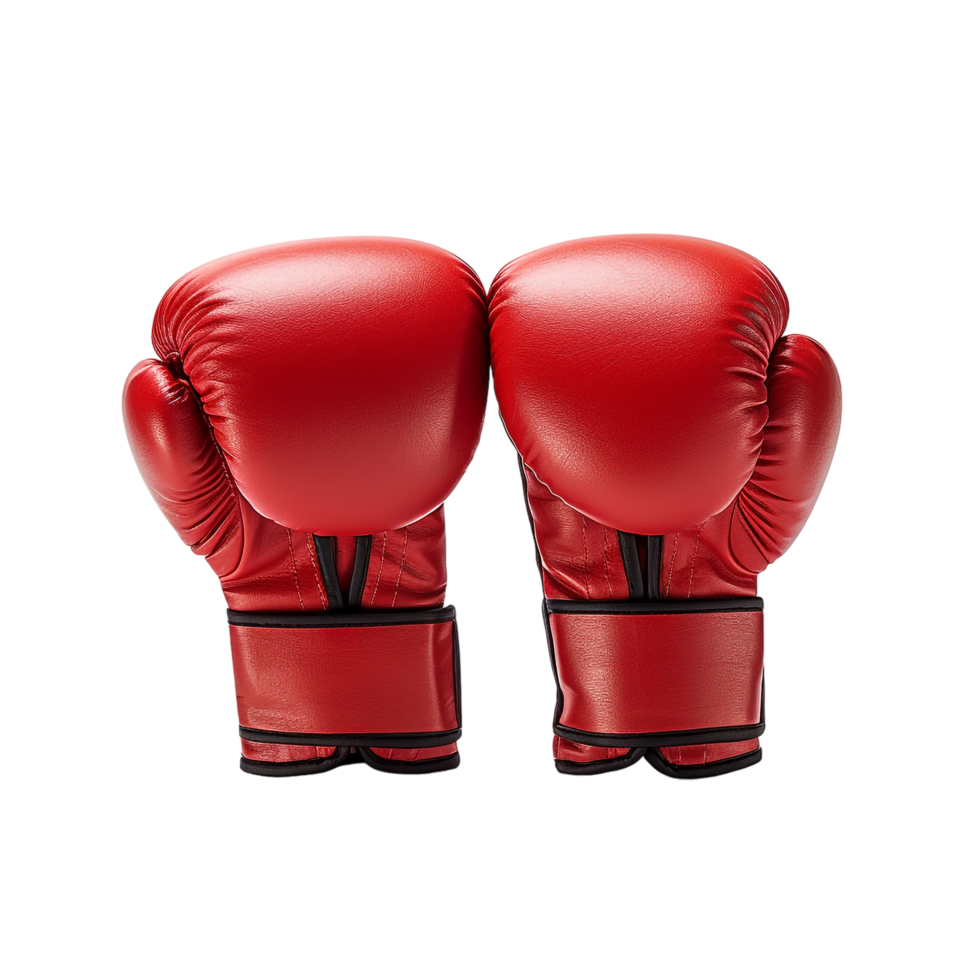 boxe gants contre transparent Contexte png