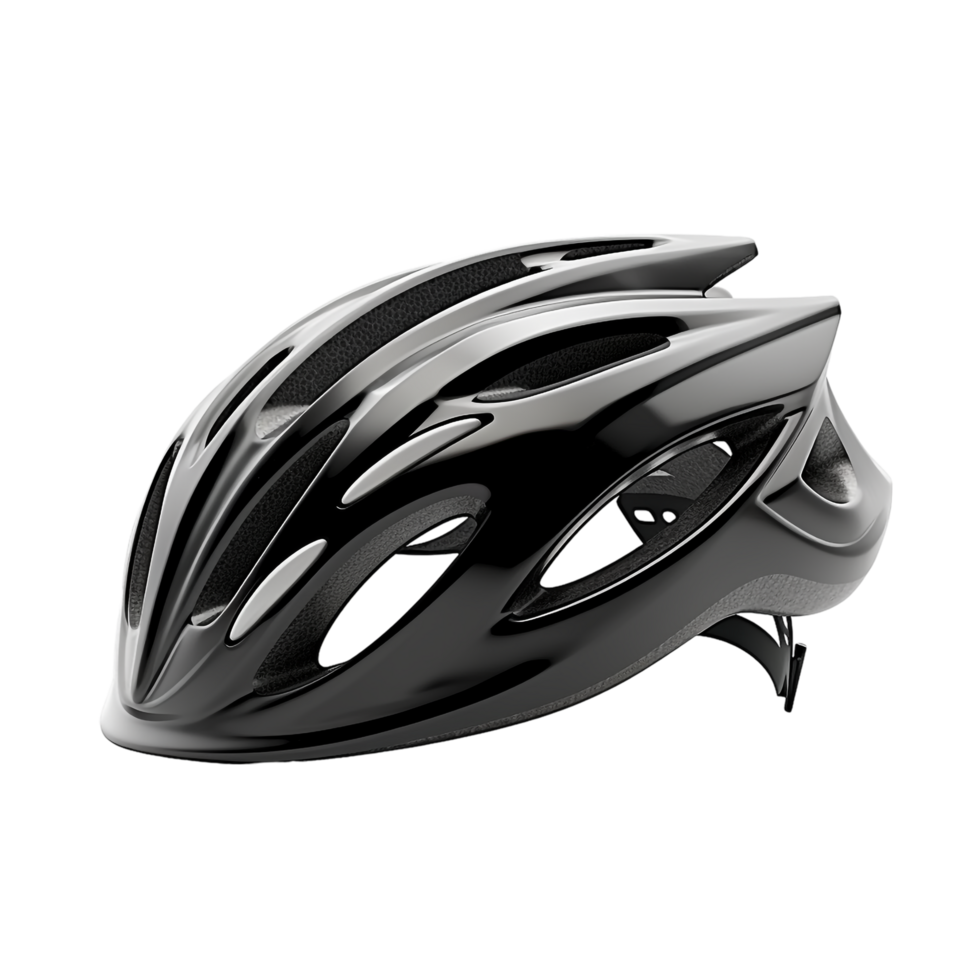Cycling helmet against transparent background png