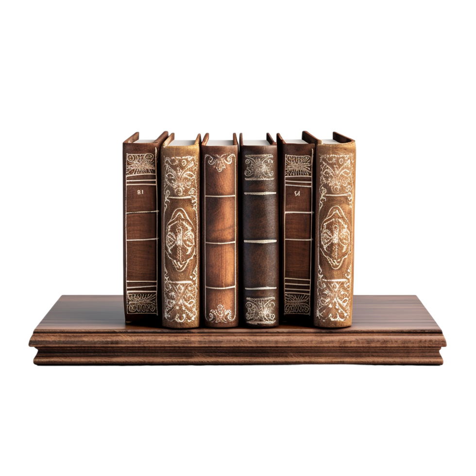 Bookends against transparent background png