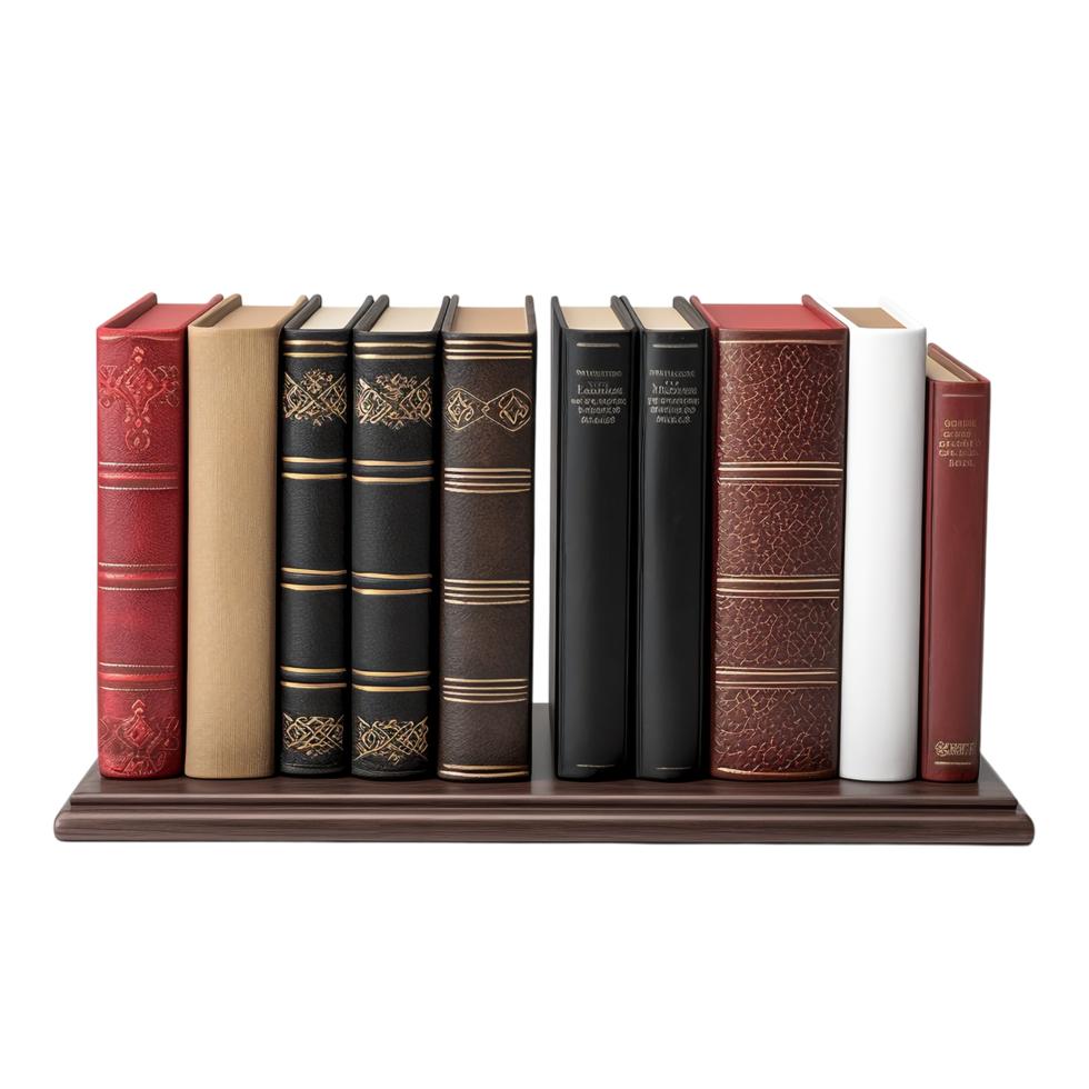 Bookends against transparent background png