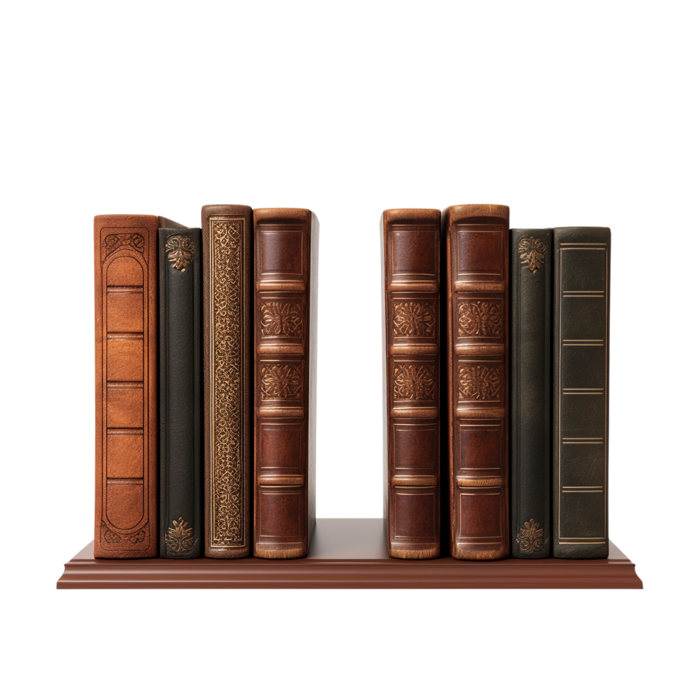 Bookends against transparent background png