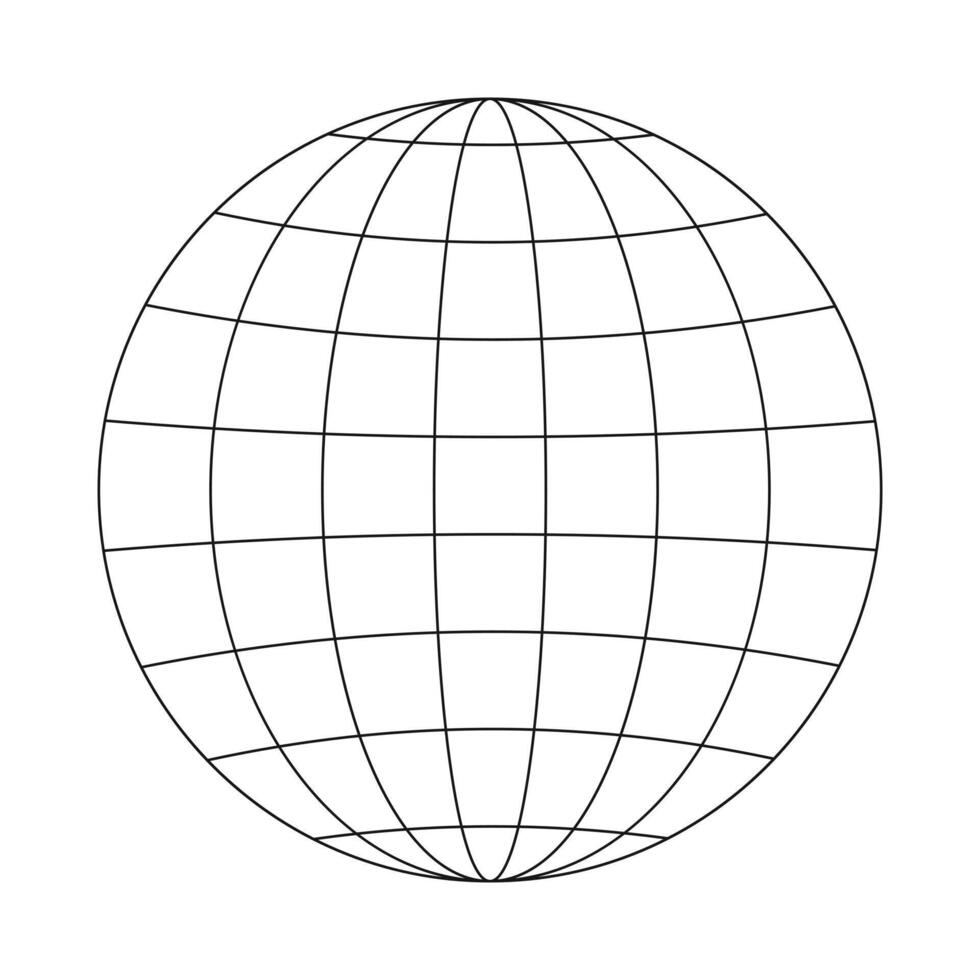 globo pictograma. tierra planeta esfera icono. global internacional problemas, personas conectando, de viaje, todas alrededor mundo entrega símbolo. vector