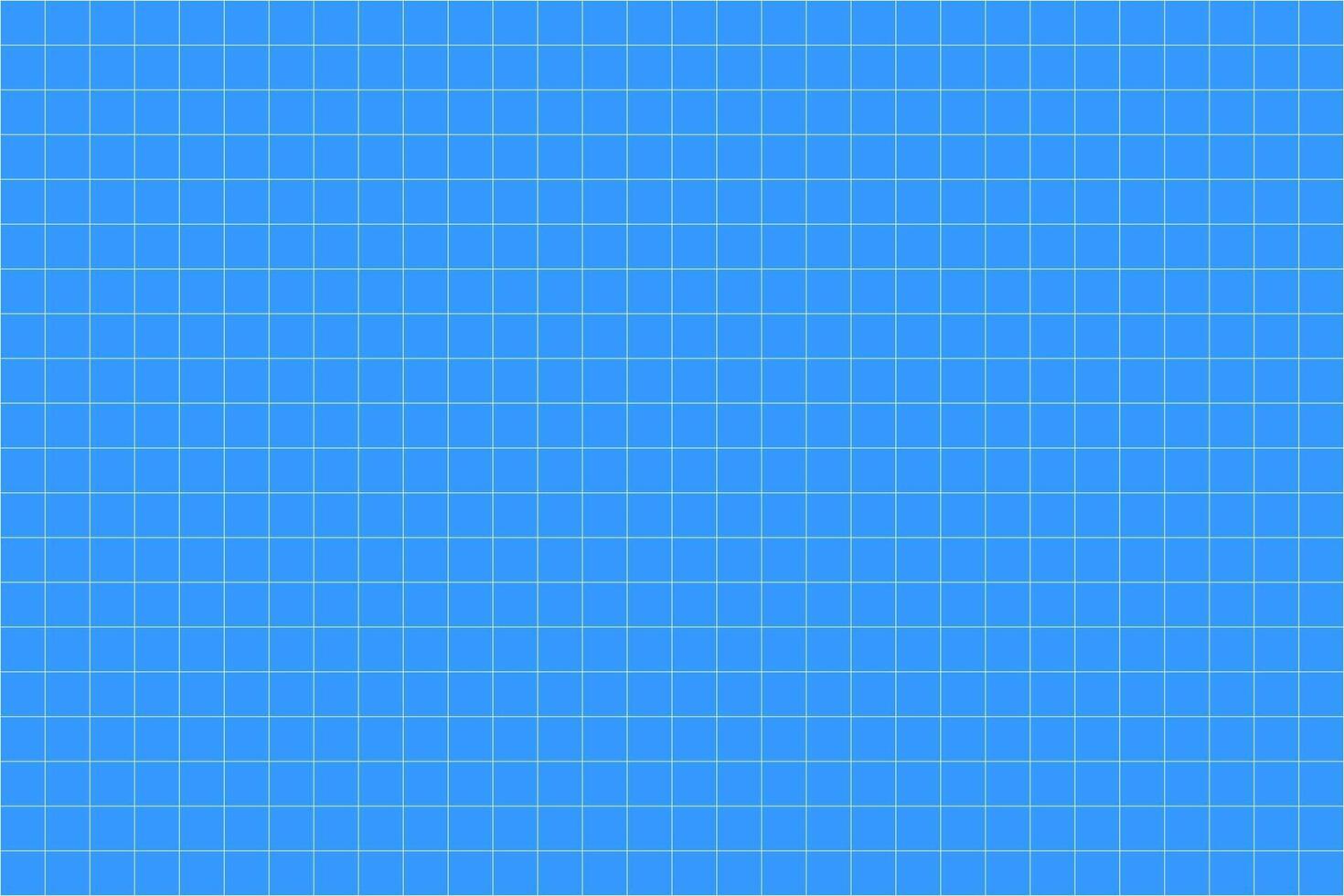 Blueprint grid worksheet background. Blank checkered layout for cutting mat, notebook, memos, office paper, drafting, plotting, engineering or architecting measuring or scheme. vector