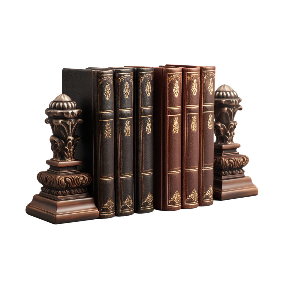 Bookends against transparent background png