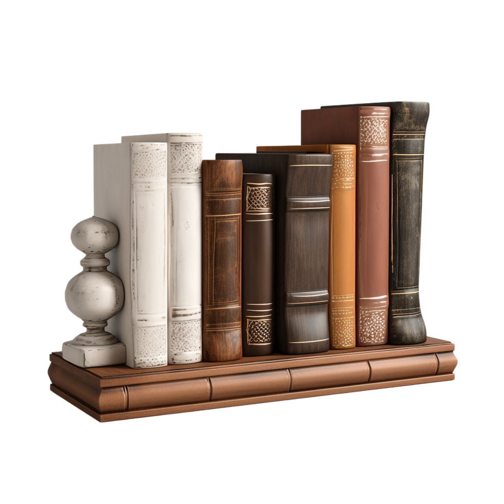 Bookends against transparent background png