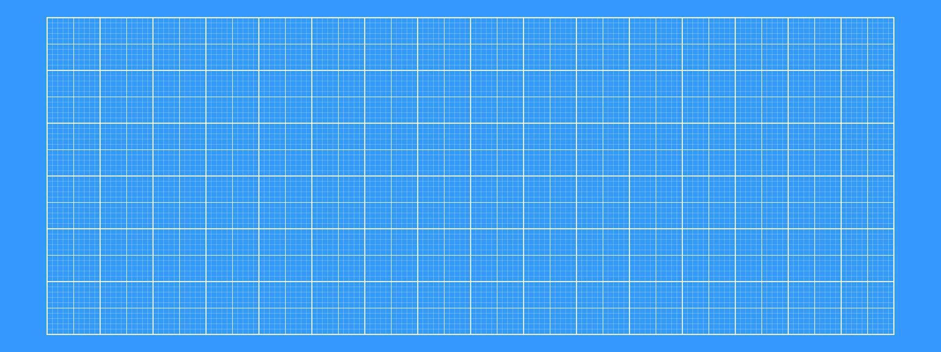 Blueprint grid texture. Blank worksheet template for cutting mat, office work, memos, mechanics schemes, drawing, drafting, plotting, engineering or architecting measuring. vector