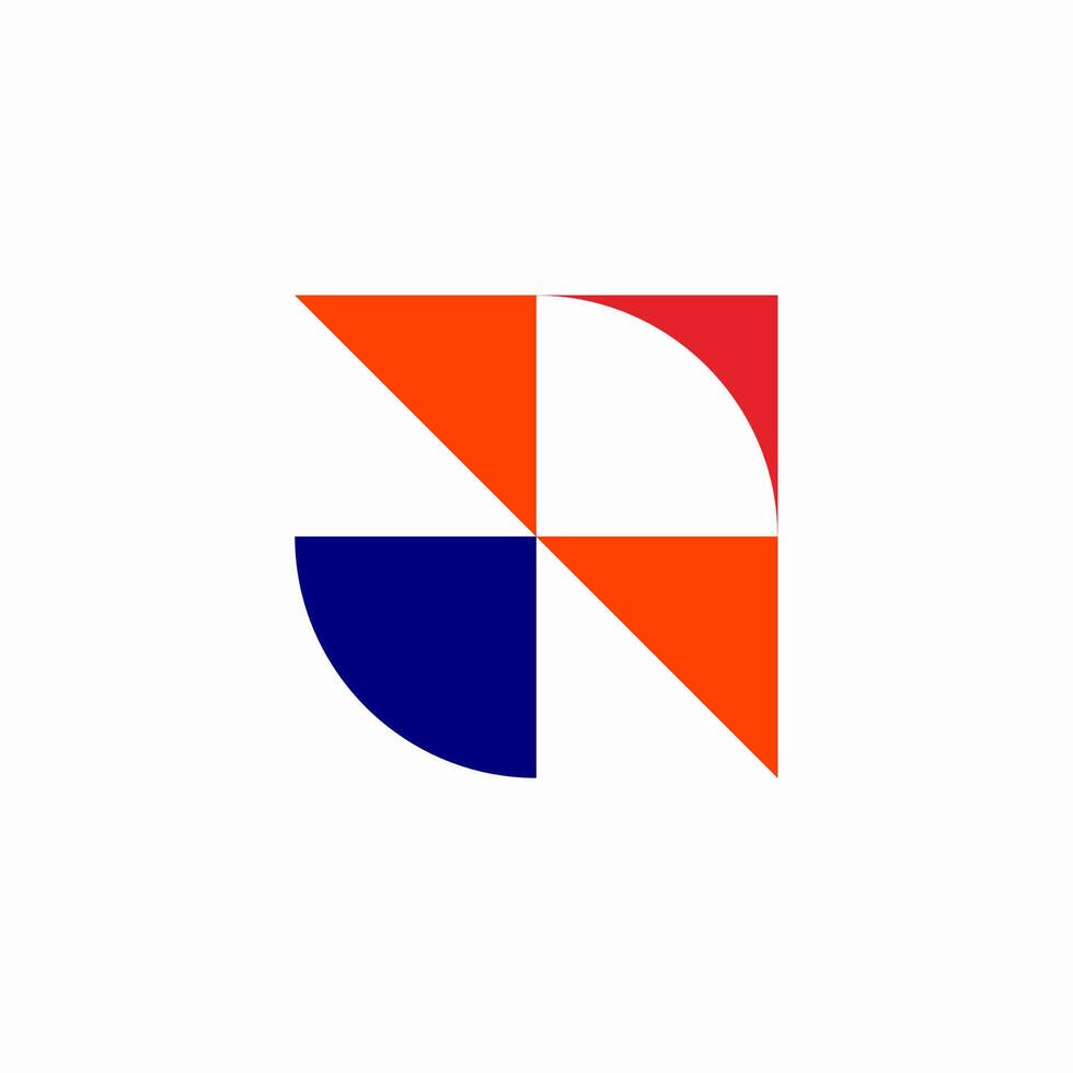 pájaro negocio logo con triángulo forma arriba flecha y. único logo diseño modelo elementos vector