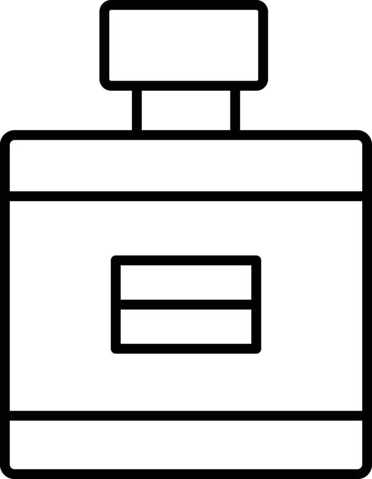 After shave outline illustration vector