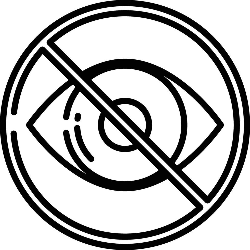 Hide outline illustration vector