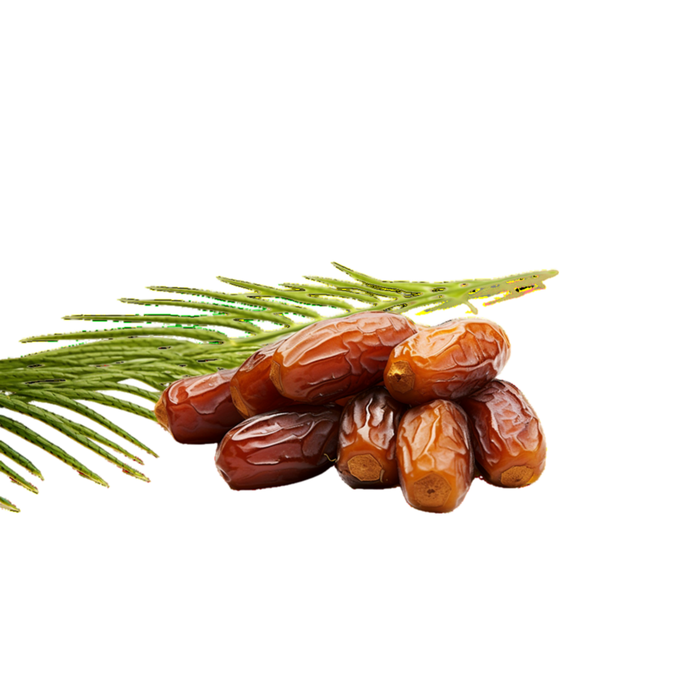 generated ai Fresh dates isolated on transparent background png
