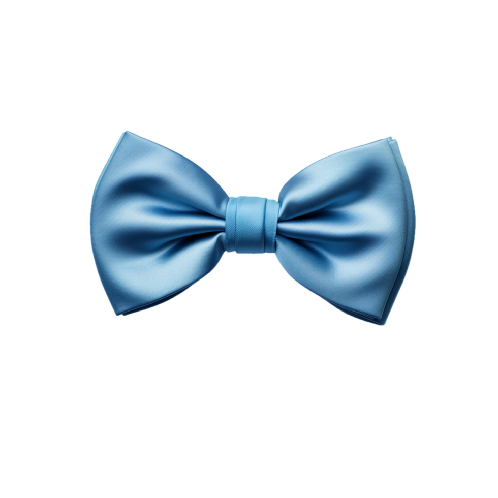 generated ai Bow tie isolated on transparent background png
