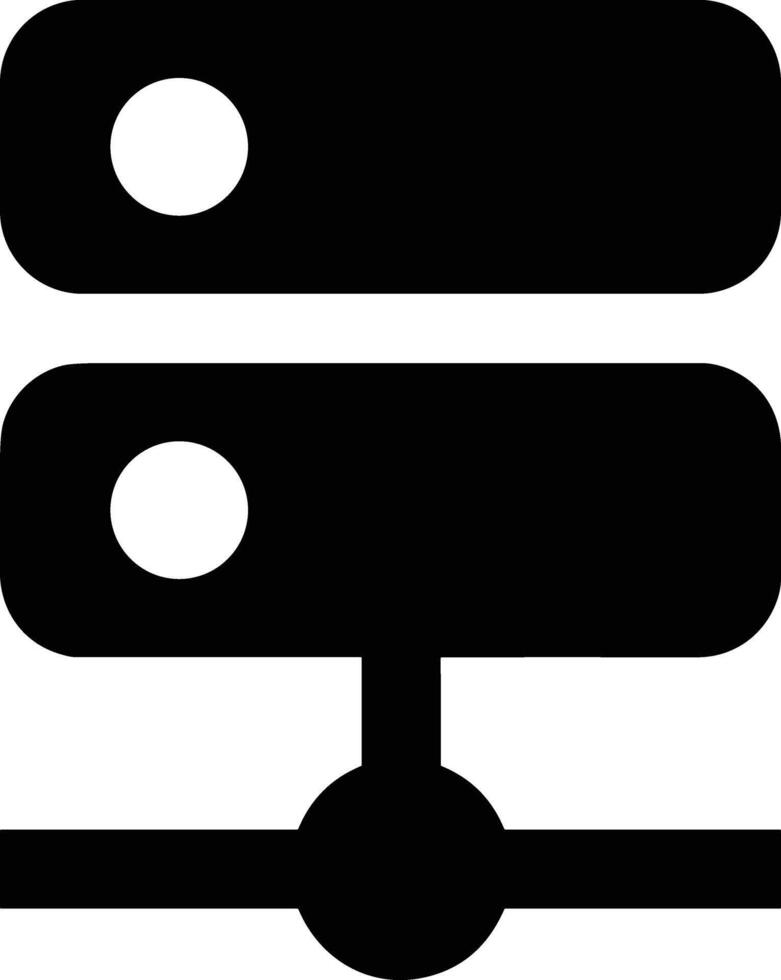 Storage data icon symbol image for database illustration vector