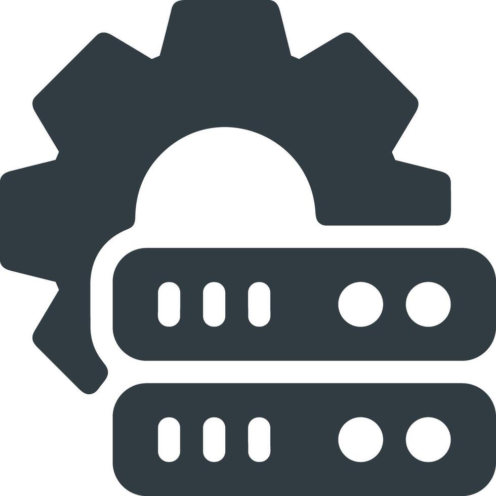 Storage data icon symbol image for database illustration vector