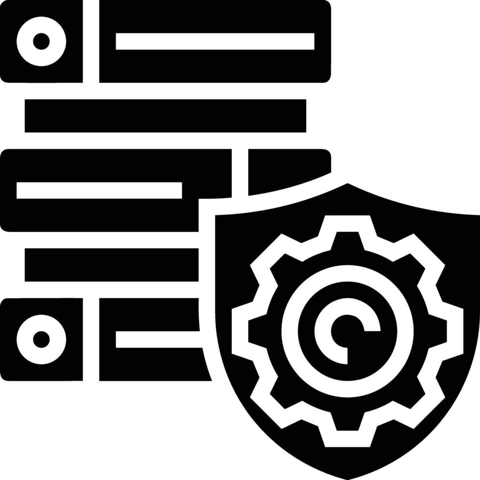 Storage data icon symbol image for database illustration vector