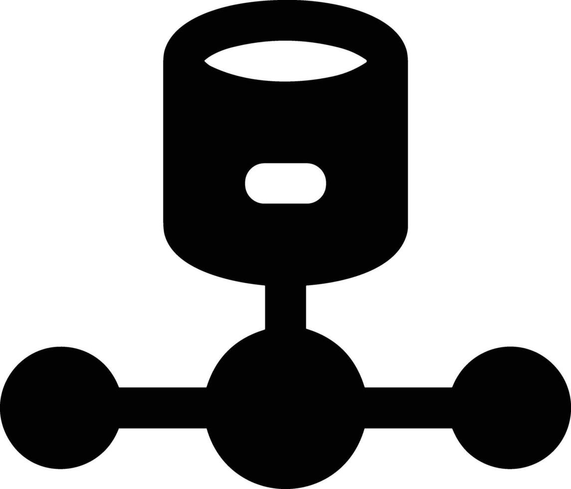 Storage data icon symbol image for database illustration vector