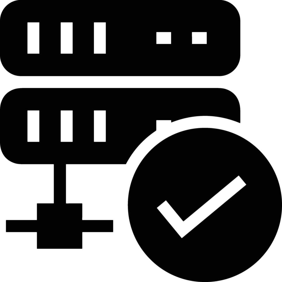 Storage data icon symbol image for database illustration vector