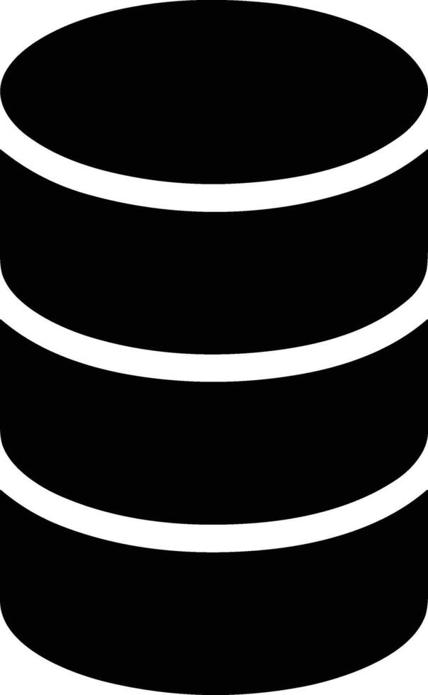 Storage data icon symbol image for database illustration vector