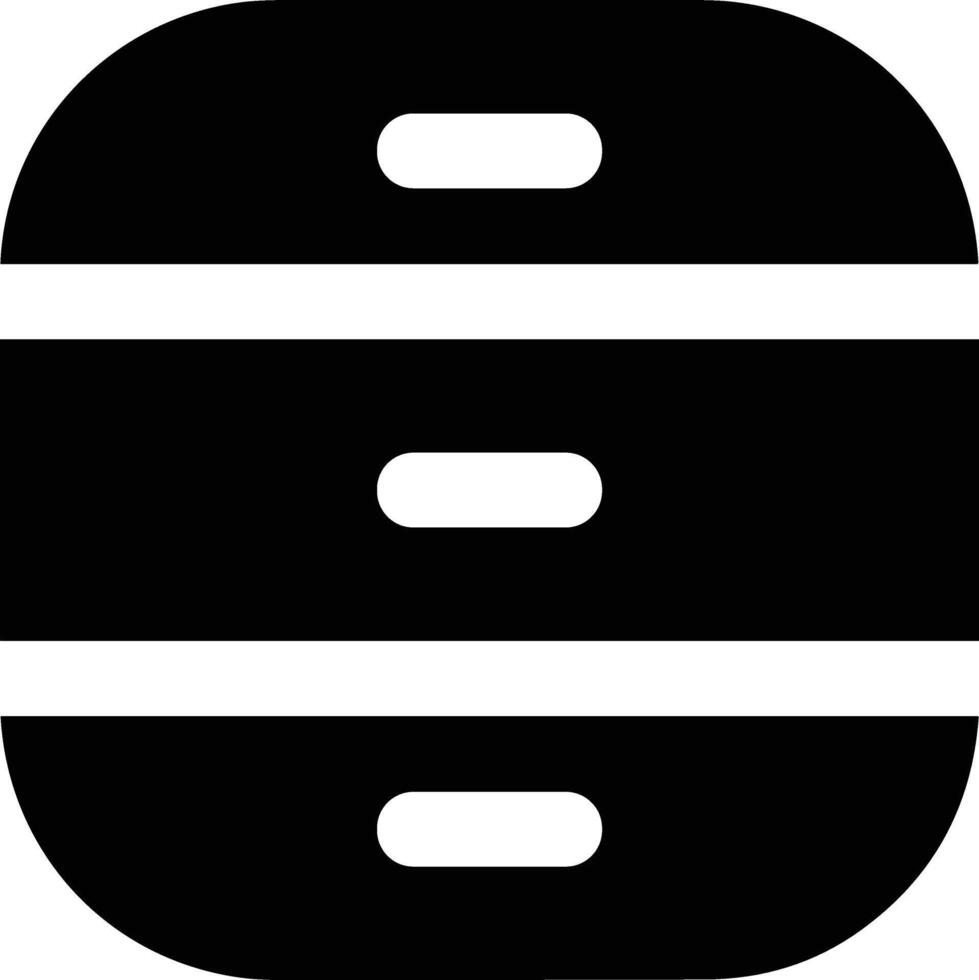 Storage data icon symbol image for database illustration vector