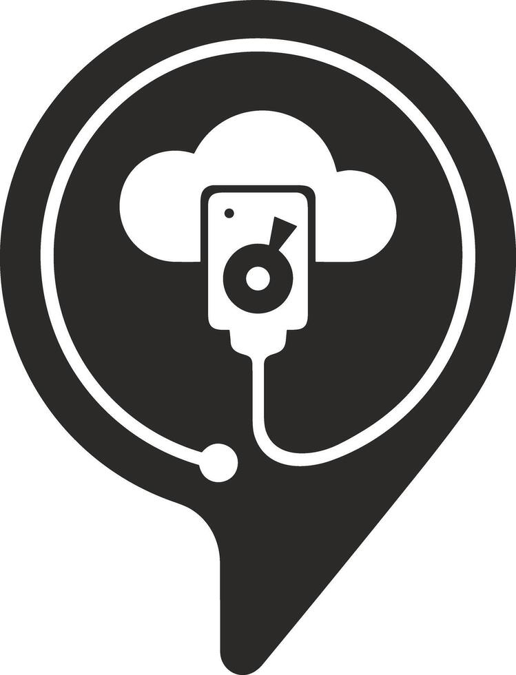 Storage data icon symbol image for database illustration vector