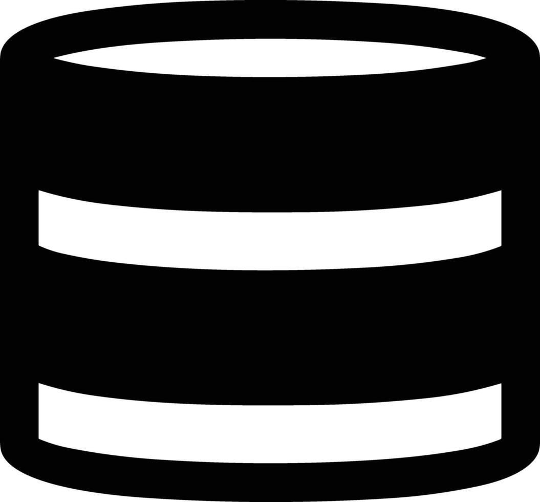 Storage data icon symbol image for database illustration vector