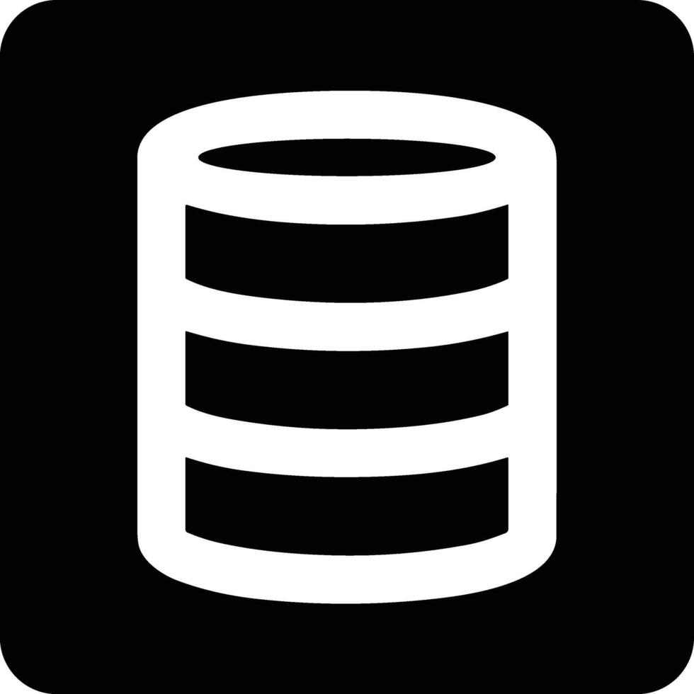 Storage data icon symbol image for database illustration vector