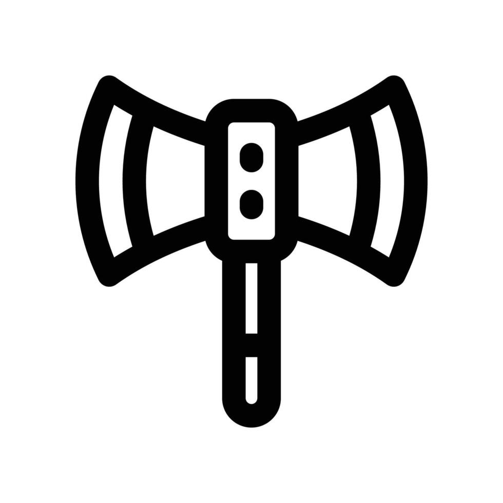 axe icon. line icon for your website, mobile, presentation, and logo design. vector