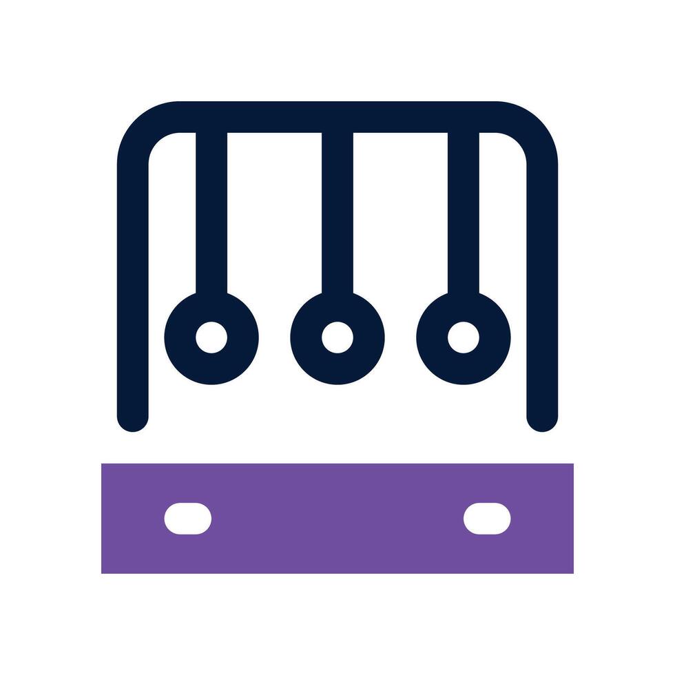 pendulum icon. dual tone icon for your website, mobile, presentation, and logo design. vector