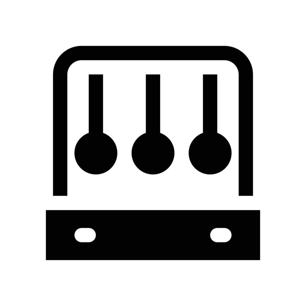 pendulum icon. glyph icon for your website, mobile, presentation, and logo design. vector
