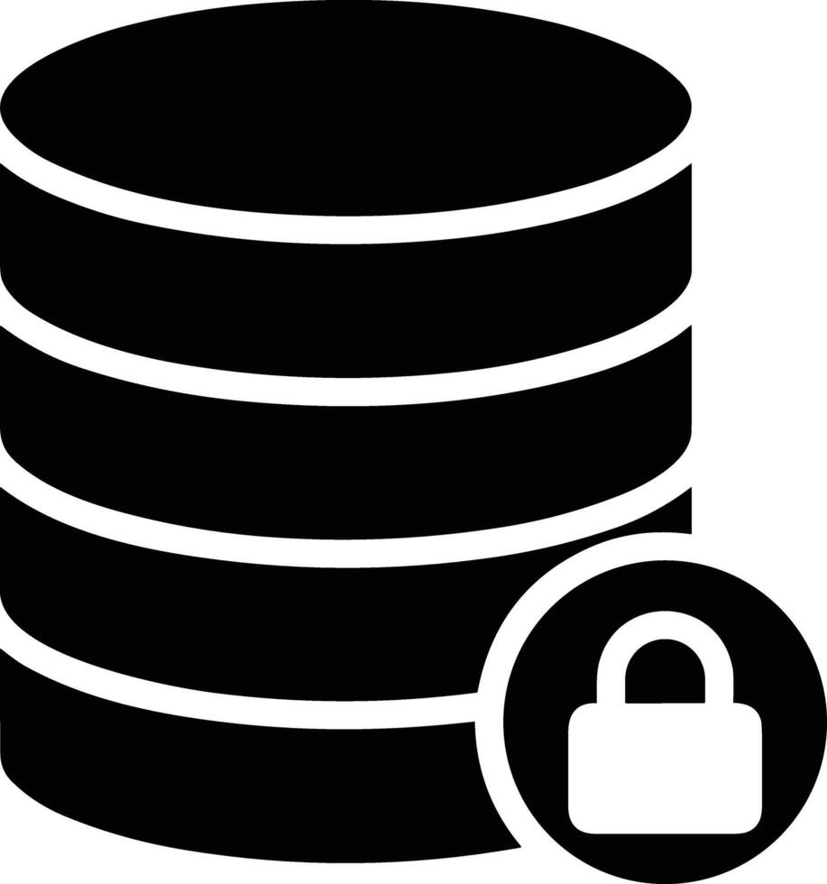 Storage data icon symbol image for database illustration vector