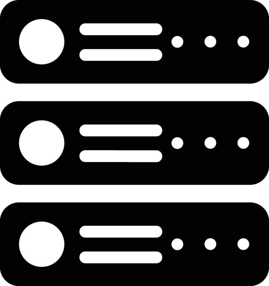 Storage data icon symbol image for database illustration vector