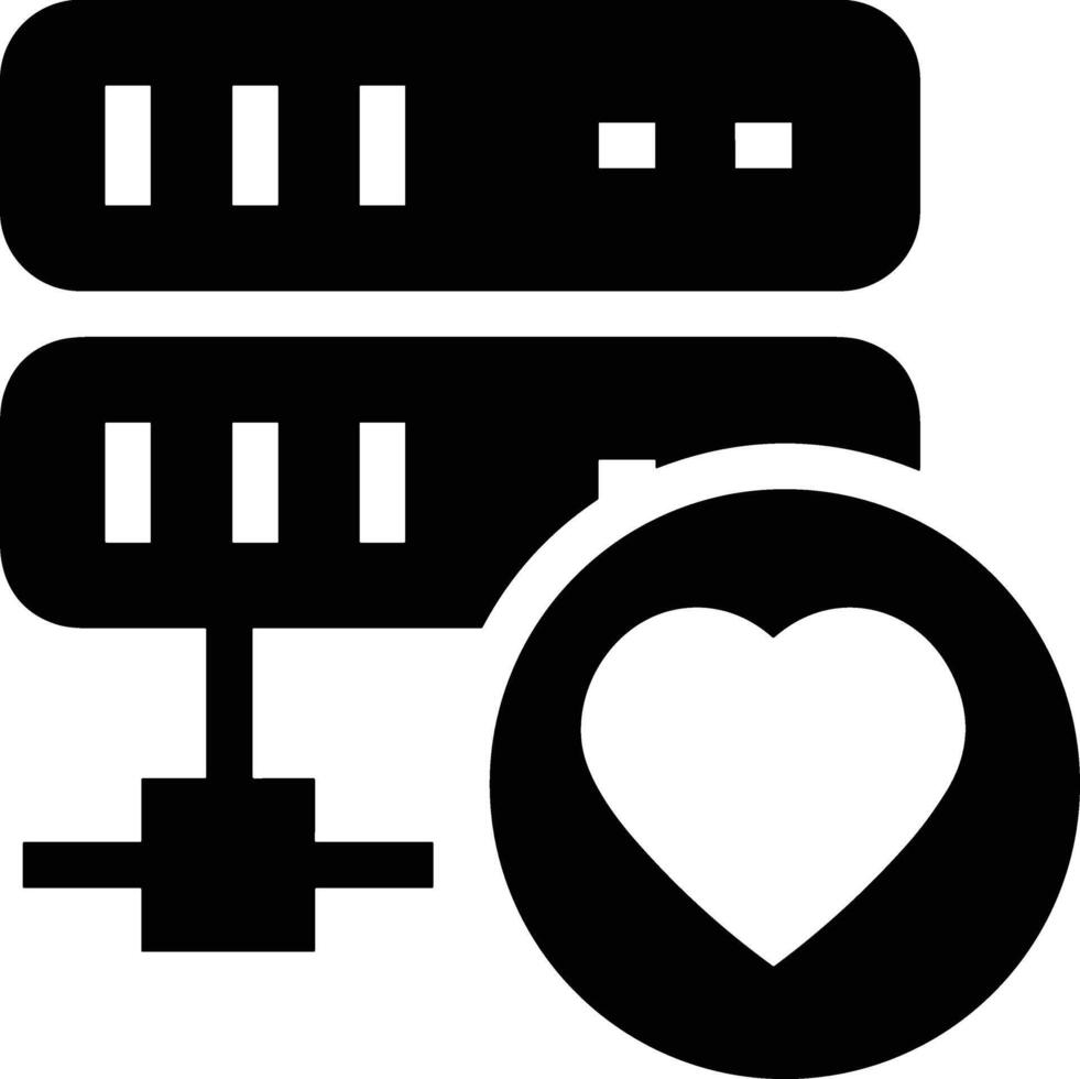 Storage data icon symbol image for database illustration vector