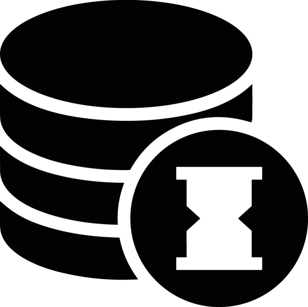Storage data icon symbol image for database illustration vector
