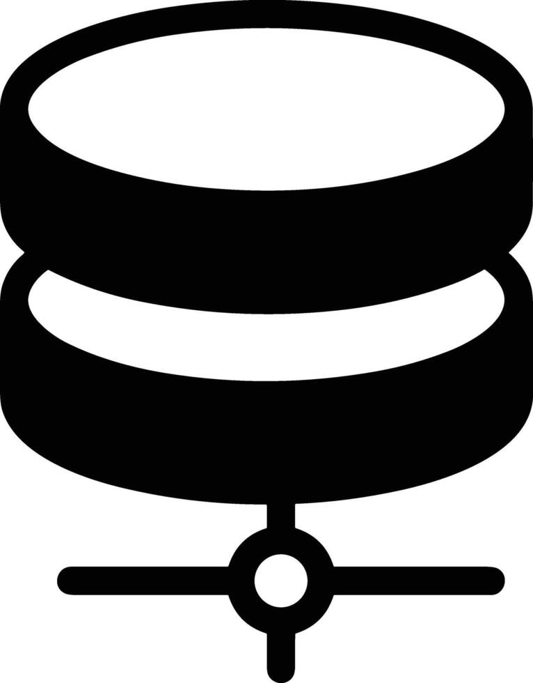 Storage data icon symbol image for database illustration vector