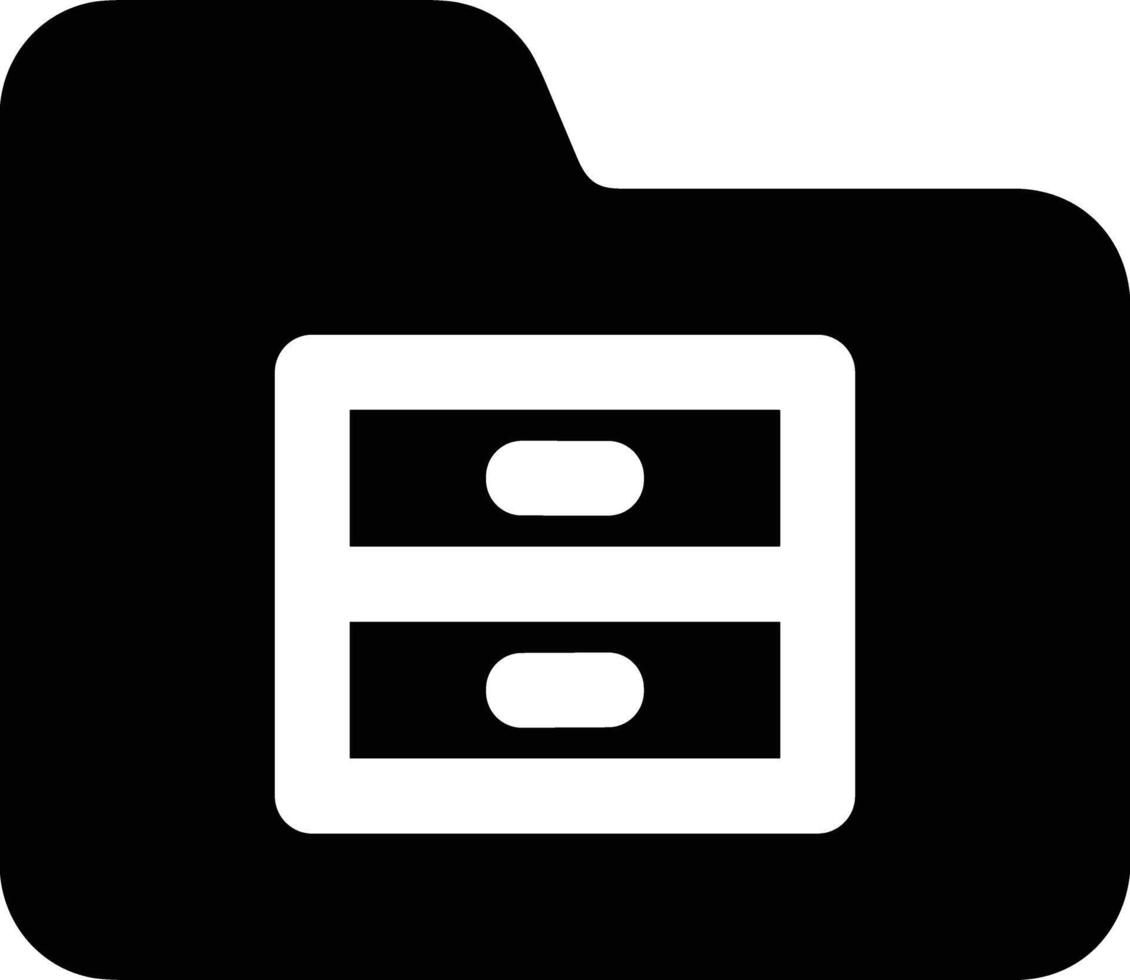 Storage data icon symbol image for database illustration vector