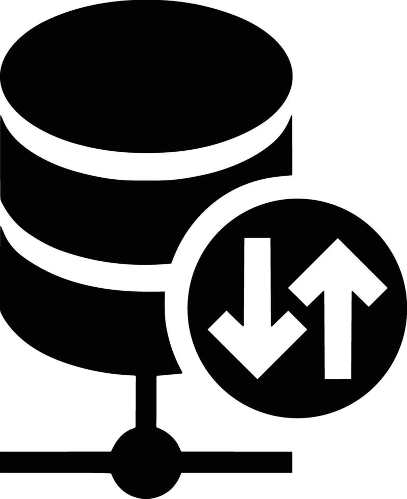Storage data icon symbol image for database illustration vector