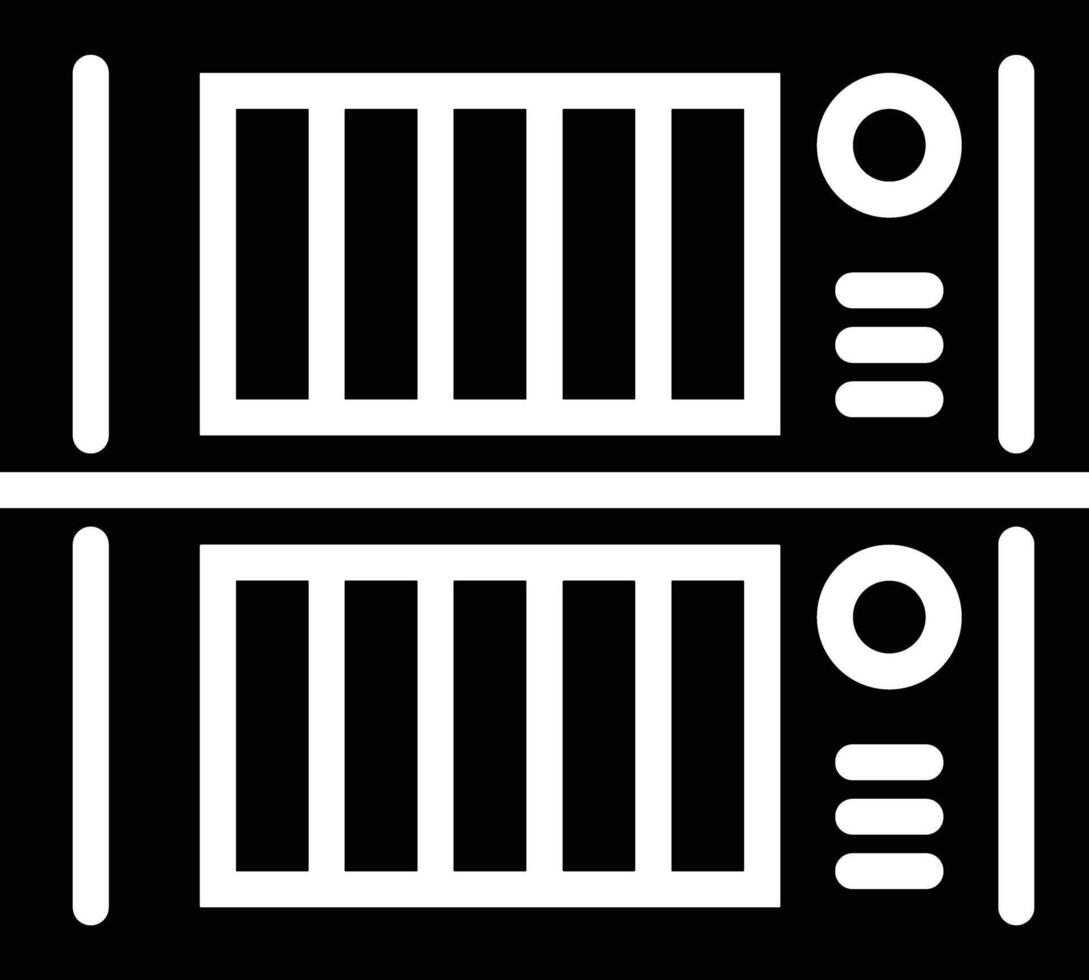 almacenamiento datos icono símbolo imagen para base de datos ilustración vector