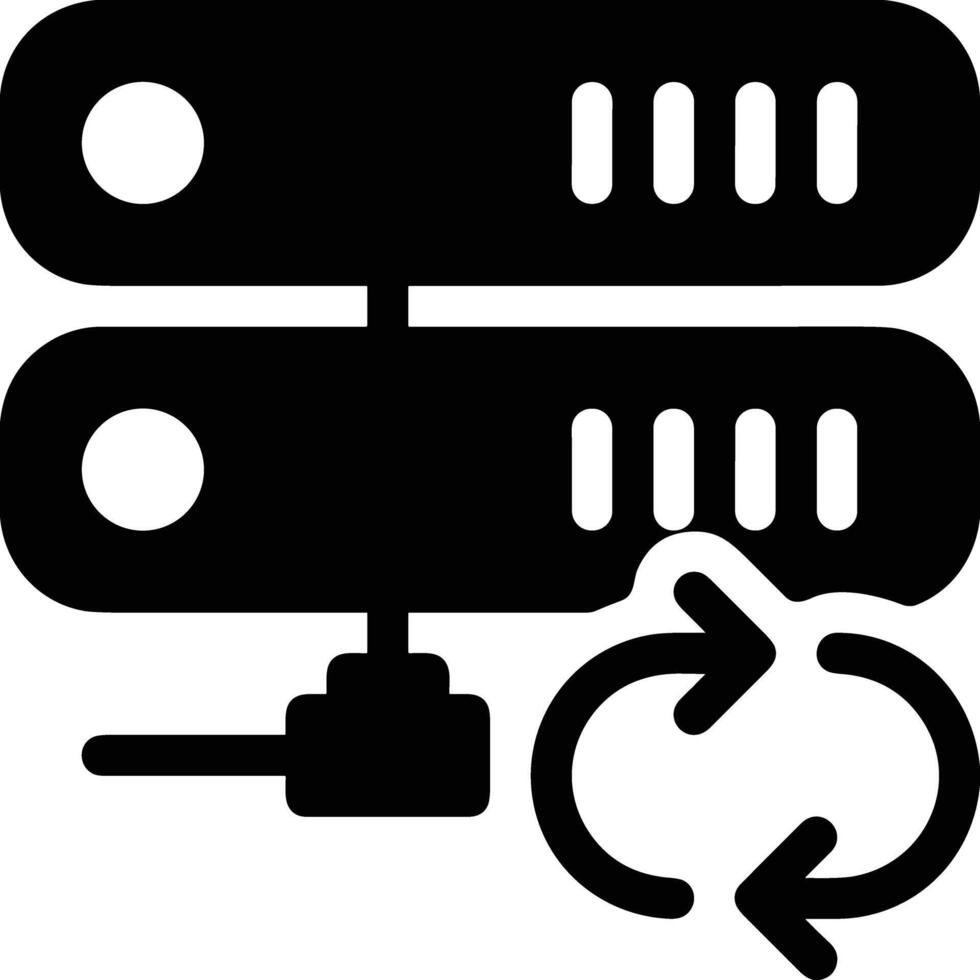 Storage data icon symbol image for database illustration vector