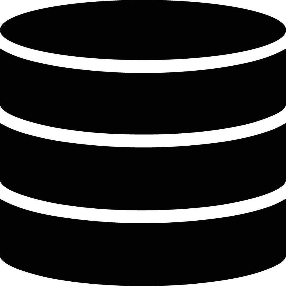 Storage data icon symbol image for database illustration vector