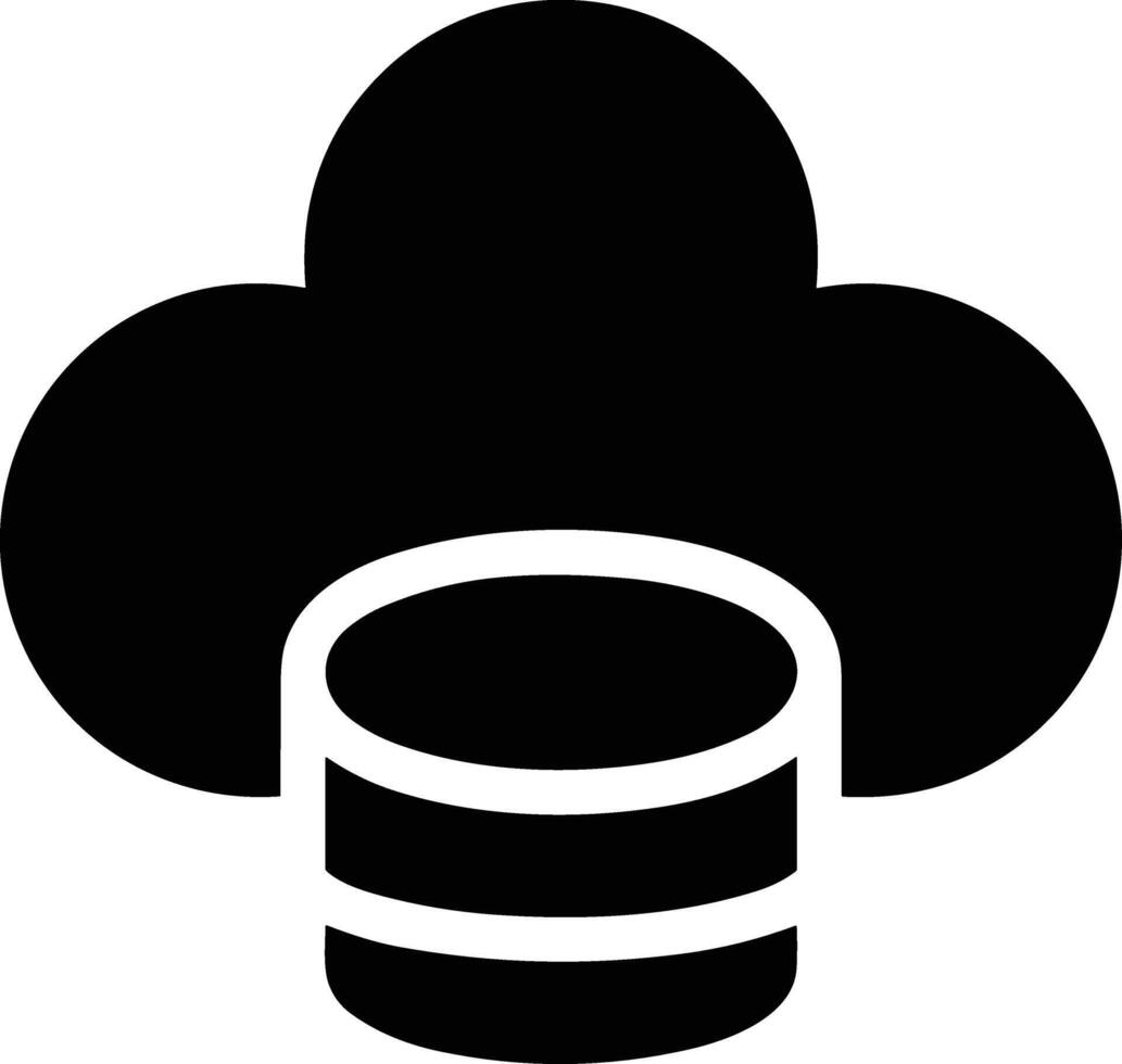 Storage data icon symbol image for database illustration vector