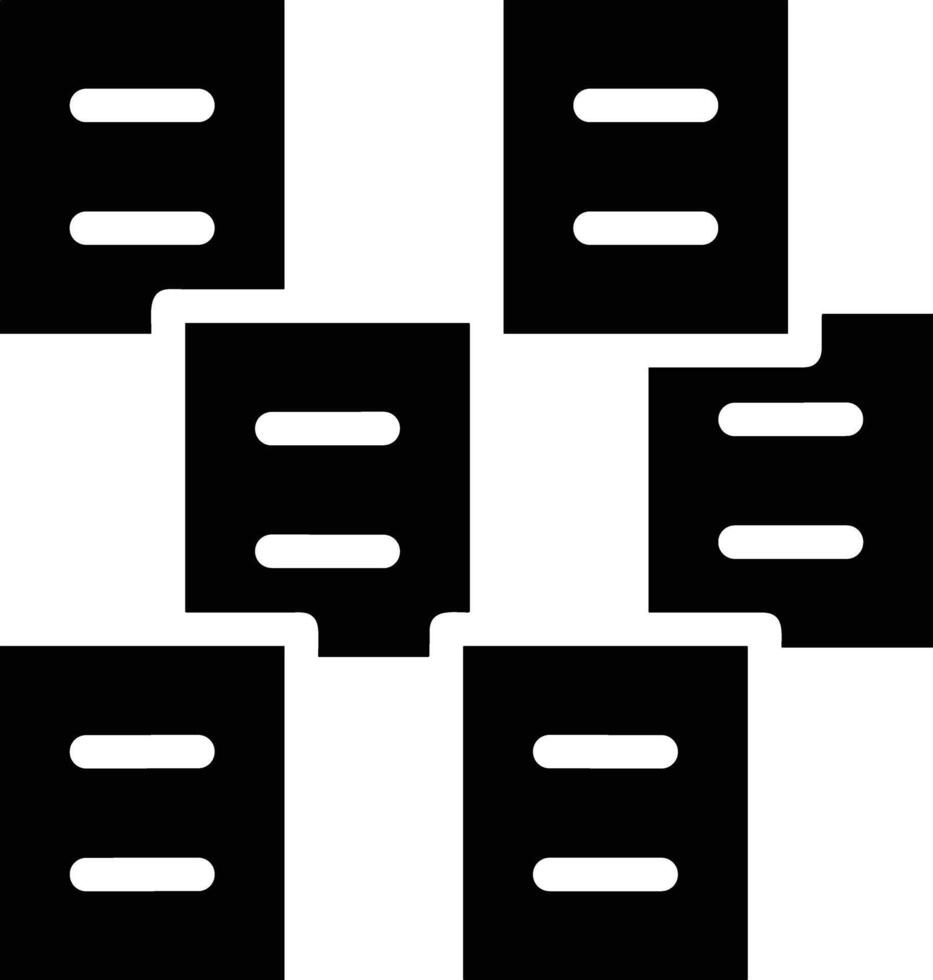 Storage data icon symbol image for database illustration vector