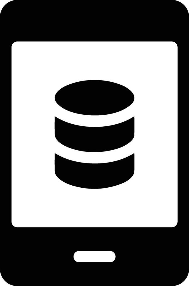 Storage data icon symbol image for database illustration vector