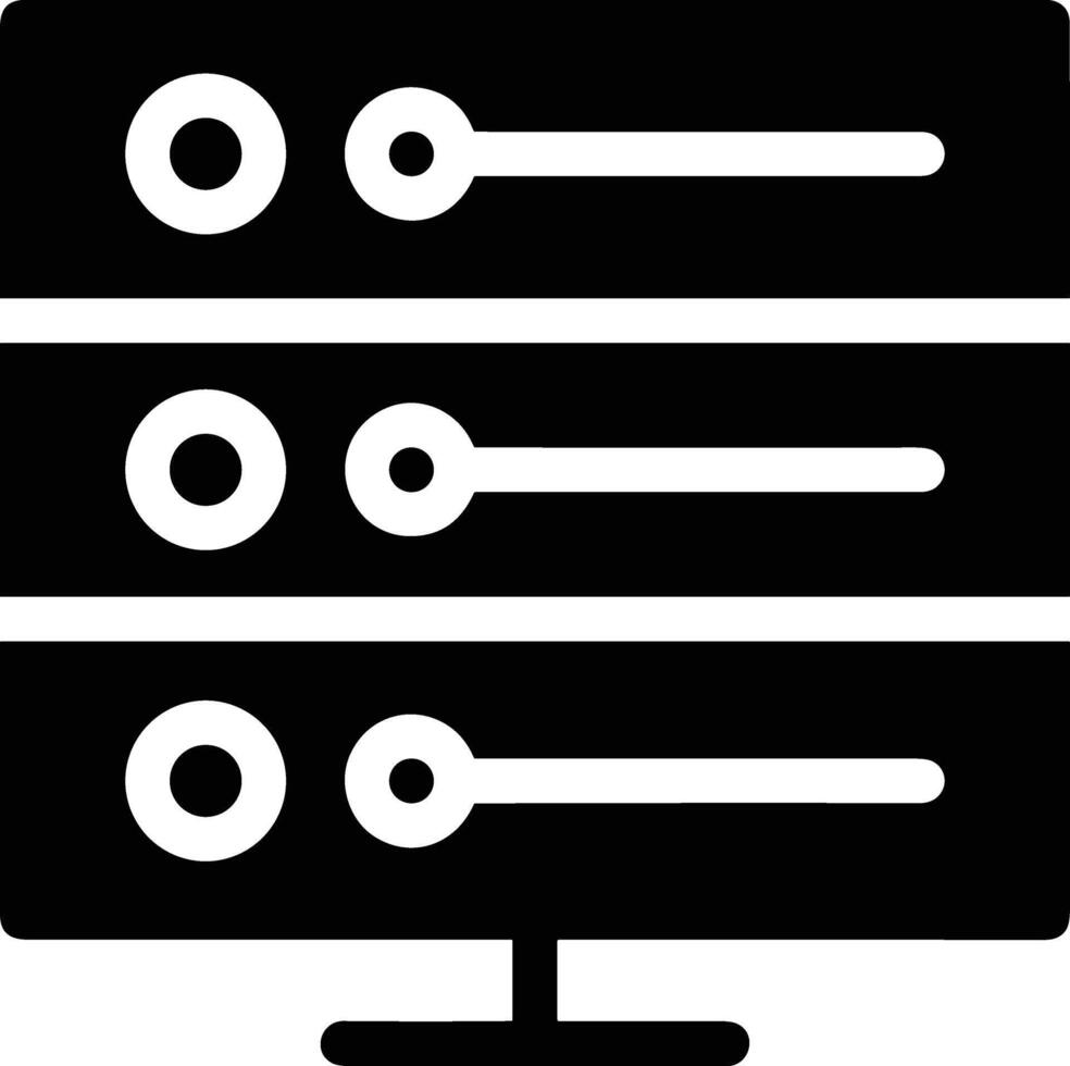 Storage data icon symbol image for database illustration vector