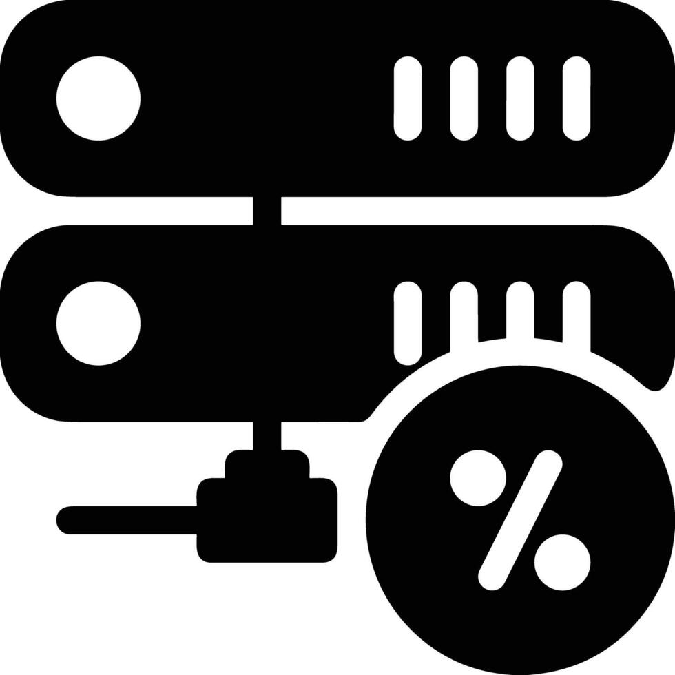 Storage data icon symbol image for database illustration vector